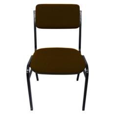 Cadeira Empilhável para Auditórios Linha Hotel Smart Marrom