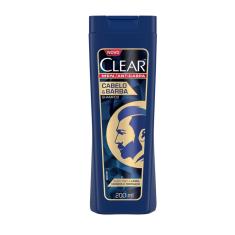 Shampoo Clear Anticaspa Cabelo e Barba 200ml