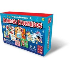 Jogo Da Memoria Animais Divertidos - COLUNA