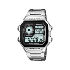 Relógio casio masculino quadrado ae-1200whd-1avdf