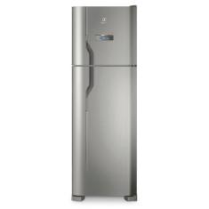 Geladeira/Refrigerador Frost Free Electrolux Inox 371L (Dfx41)