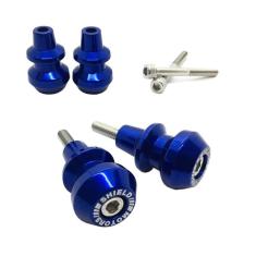 Slider Garfo Bengala Honda Yamaha Suzuki Kawasaki 4Un Azul