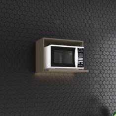 Armário Aéreo Micro-ondas 60cm 100% MDF Aurora - Espresso Móveis