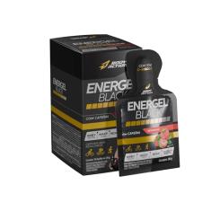 Energel Black 10 Sachês Sabor Morango Bodyaction