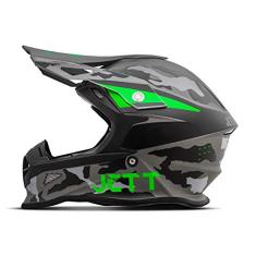 Pro Tork Capacete Jett Cross Fast Factory Edition 3 Tam. 60 Verde