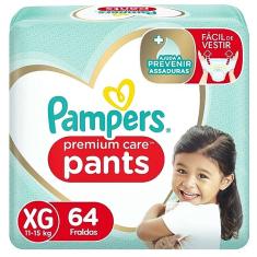 Pampers Fralda Pants Premium Care Xg 64 Unidades