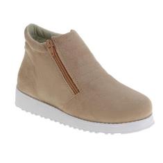 Tenis Feminino Tecido Macio Confortável Zipper La Botte, Castor, 35