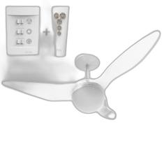Ventilador De Teto Aliseu Terral Cristal Controle Remot+Pare