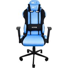 Cadeira Gamer MX6 Giratória Azul e Preto Mymax