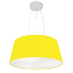 Lustre Pendente Cone Md-4048 C pula Em Tecido 21/50x40cm Amar