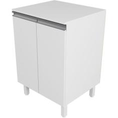 Balcão 60cm Com Tampo Para Cozinha E Lavanderia em MDF  Entregue Monta