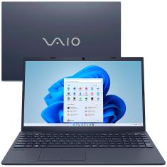 Notebook VAIO FE15 Core i3- 1115G4 8GB 256GB SSD Tela Full HD 15.6" Windows 11 VJFE55F11X-BO111H