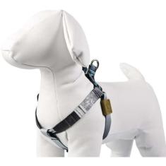 Peitoral William Piuí Turquesa para Cães - Tam. P