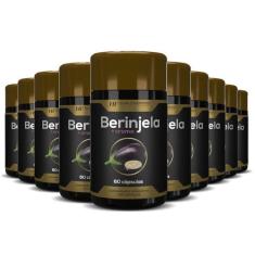 10X Berinjela + Cromo Premium 60Caps Hf Suplementos