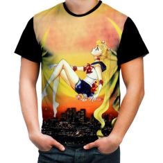 Camisa Camiseta Sailor Moon Guerreiras Pretty Guardian 4