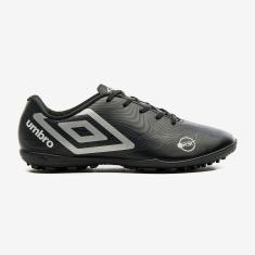 Chuteira Society Umbro Orbit U01FB00153 - Preto/Cinza