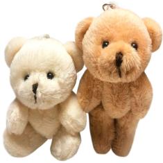 Kit de 40mini Ursinho / Urso De Pelúcia Articulado - 10cm - PELUCIAS&C