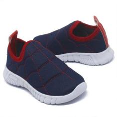 Tenis Infantil Menino Casual Leve Confortável Aranha Bordado-Feminino