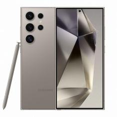 Celular Samsung Galaxy S24 Ultra, 256GB, 12GB de RAM, Tela de 6.8&quot;, Galaxy AI - Titânio Cinza