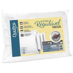 Travesseiro Nasa de Altura Regulável - Duoflex - 50 X 70 cm, 1 Peça