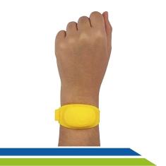 Pulseira de Biossegurança, Ortho Pauher, Amarelo, Único