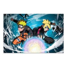 Quebra-cabeça Personalizado Naruto E Boruto 48 Peças