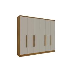 Guarda Roupa Casal 6 Portas 4 Gavetas Veneza