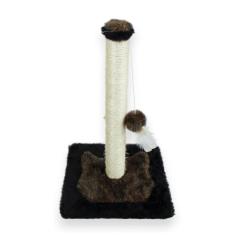 Arranhador Poste Sisal Cara de Gato Brinquedos - Miupet - MIUPET , PRE