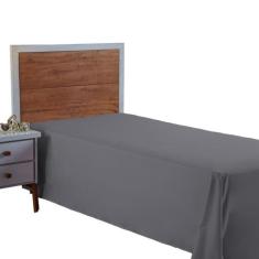 Lençol Cama Box Solteiro 400 Fios Sem Elástico Virol Toque Extra Macio