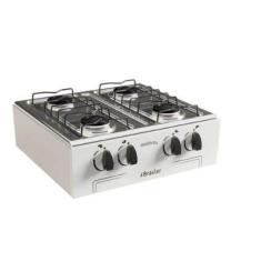 Fogão Cooktop Gás Braslar Asiático Jr 4 Bocas, Branco