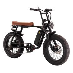Bicicleta Elétrica OGGi Street Go Aro 20 S12 7v 2024 Cor Preto