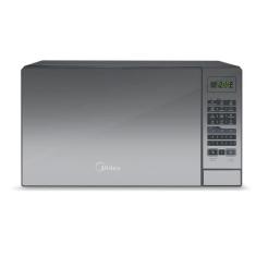 Forno Microondas Espelhado 20 Litros 127V- Midea, Prata, 110V