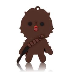 Pen Drive Chewbacca 8GB USB Leitura 10MB/s e Gravação 3MB/s Multilaser - PD041