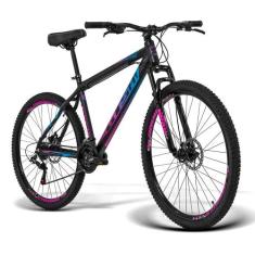 Bicicleta 29 GTS M1 Freio a Disco Mx8 24v Advanced, 15, Azul, Rosa
