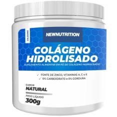 Colágeno Hidrolisado 300g Uva NewNutrition-Unissex