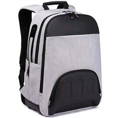 Mochila de ombro Mochila com costura de um ombro bolsa para computador, design de faixa luminosa, viagem segura, prática de grande capacidade