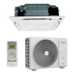Ar-condicionado Split Inverter Cassete 24000 Btus Elgin Eco Quente e Frio Kvqi24c2na/kvqe24c2ca/kvzp00n2da 220v