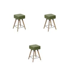 Conjunto 3 Bancos Banqueta Rio