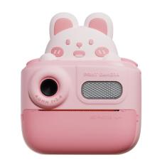 Daconovo Câmera infantil 48MP frontal e traseira Câmera de impressão infantil Câmera multifuncional de impressão térmica para crianças Tela de alta clareza Bateria de 800mAh Cartão SD de 32GB Criativo