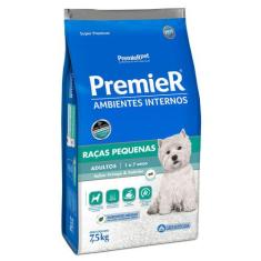 Ração Premier Ambientes Internos Para Cães Adultos de Raças Pequenas S