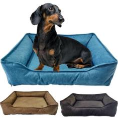 Cama Pet Luxo Macia Para Cachorro E Gato Suede M - Dog Cat Store