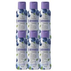 Kit 6 Sabonete Líquido Íntimo Blueberry 200Ml - Bio Instinto