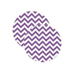 Sousplat Chevron Roxo - NSW, Sem base, 2 Peças