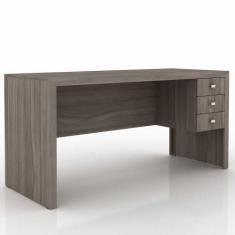 Mesa para Escritório Engrossurada 1,55m 3Gav Várias Cores ME4113 Tecno