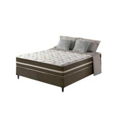 Cama Box com Colchão de Molas Ensacadas Classic Viúva 128cm - Lucas Co