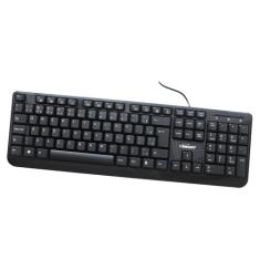 Teclado USB Preto BRIGHT Homologação: 64321709718, Preto