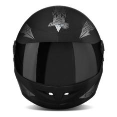 Capacete Feminino Protork R8 Com Viseira Fumê New Liberty 4 - Pro Tork