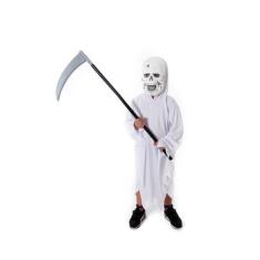 Fantasia Fantasma Com Foice Halloween Infantil Dia Das Bruxa - Fantasi