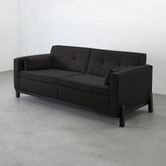Sofá Tiê 2 Lugares 188cm em Linho CabeCasa MadeiraMadeira Grafite