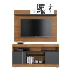 Rack com Painel para TV até 47 Polegadas 2 Portas Yara Maia Colibri, N